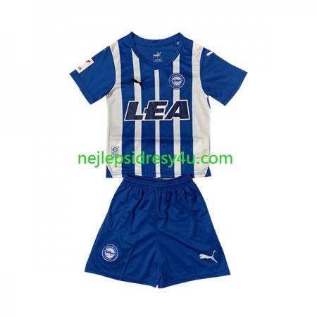 Fotbalový Dres Deportivo Alaves Dětské Domácí 2023/24
